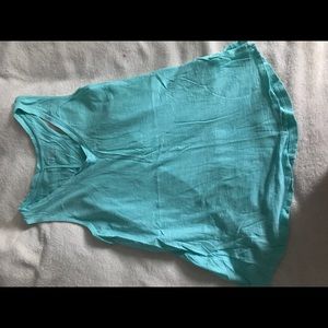 Blue tank top